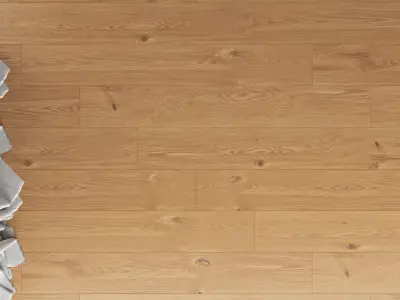 Wood Oak Floor Nut WWL 3D model