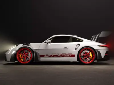 Porsche 911 GT3 RS 992 2023 3D model  3D model