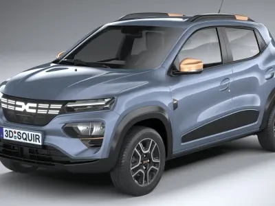 Dacia Spring Extreme 2023 3D model