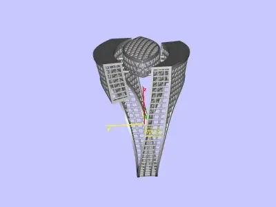 Ladies net ring 3D print model