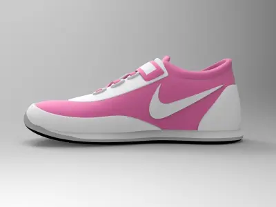 nike shoes Low-poly 3D model