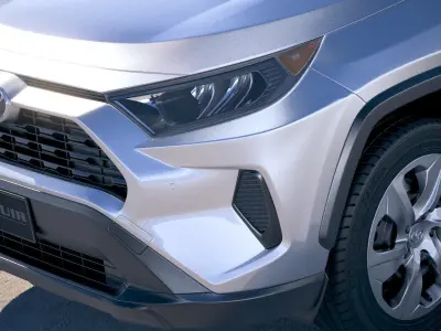 Toyota RAV4 LE 2019 3D model