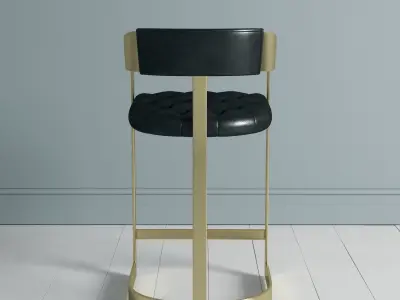 Beaumont Bar Stool 3D model