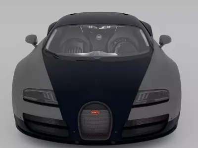 Bugatti Veyron Super Sport 3D model