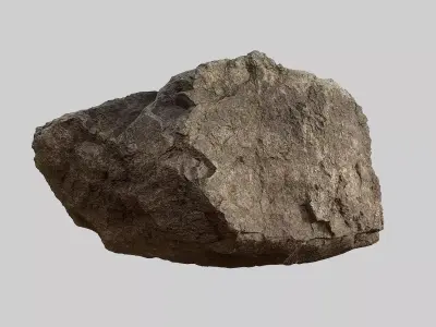 Lake Stone 3D scan 3D model