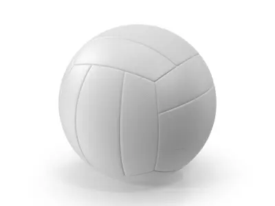Volleyball Low-poly 3D model