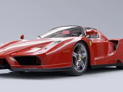 Ferrari Enzo model in Blender 3D 3D model