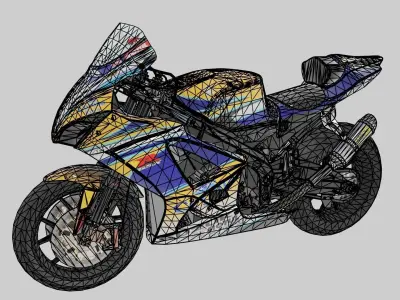 Suzuki Corona Bike 3D model