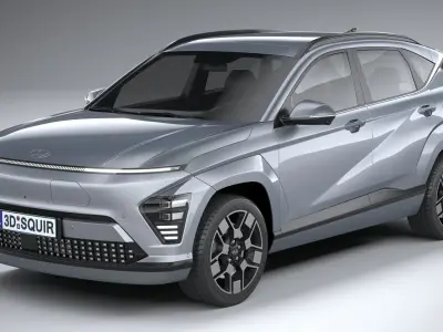 Hyundai Kona Electric 2024 3D model