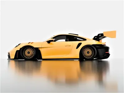 PORSHE 992 GT3 RS  3D model