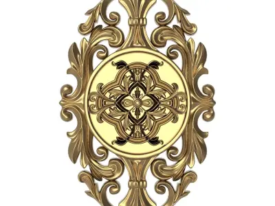  decorative pattern ready for 3D printing 3D model 320