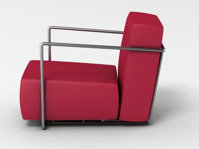 Flexform A B C chair 3D model