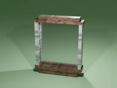 Window Low-poly 3D model buy