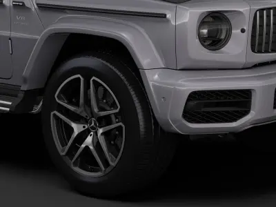 Mercedes-AMG G 63 Night Packet W464 2018 3D model