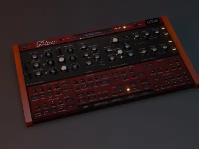 Diva - u-he VST Synthesizer 3D Model 3D model