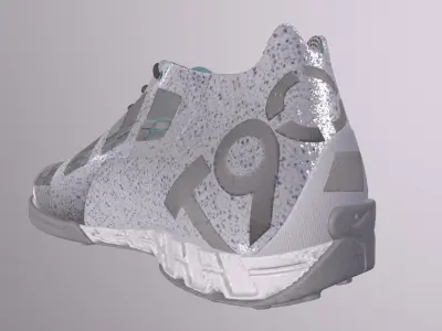 NIKE T90 FOOTBALL SHOES PBR Low-poly 3D model