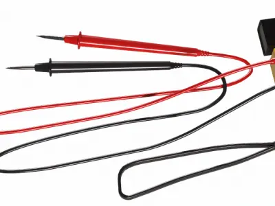 DEL Digital AVO Meter 3D model