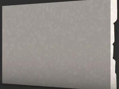 Exterior Rough Stone Wall Panel 3D print model