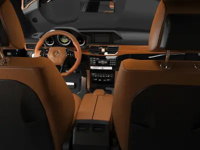 Mercedes Benz E Class  W212 3D model