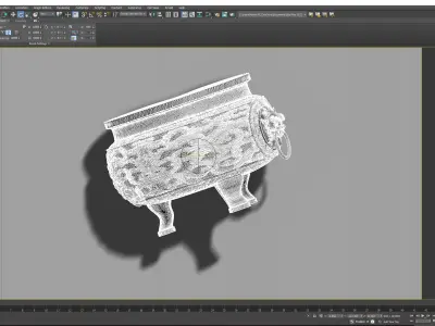 Ding Furnace Incense 3D model