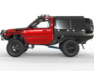 Generic land cruiser S100 Aus version  3D model