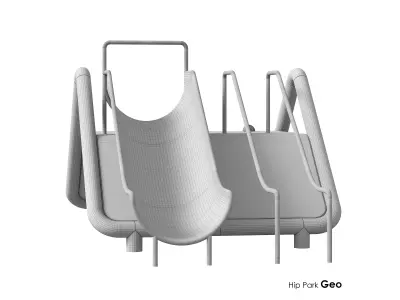 Hip Park Set 1 3D model