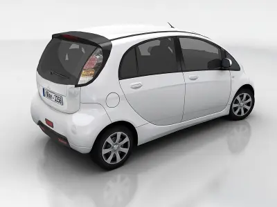 Mitsubishi - i Miev Low-poly 3D model
