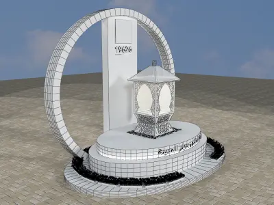 Street Square Design a270  3D model