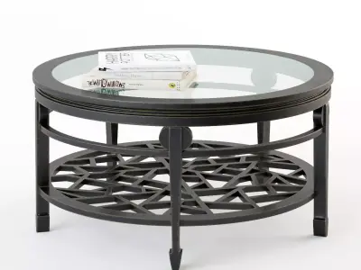 Century Furniture - Ice Ray Cocktail Table 3D model