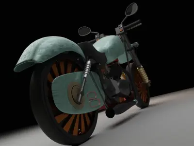 Motorcycle 3D model 3D model by christophermordekhai1
