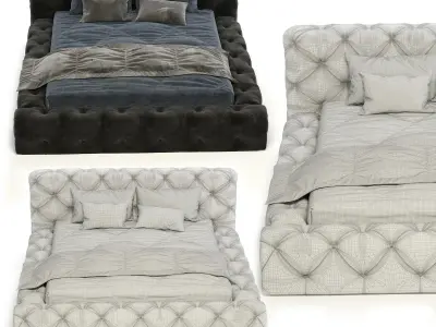 Bed rh soho bed  3D model