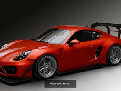 Ultimate Porsche Collection  Detailed Interior 3D Car Pack