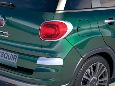 Fiat 500L Cross 2018 3D model