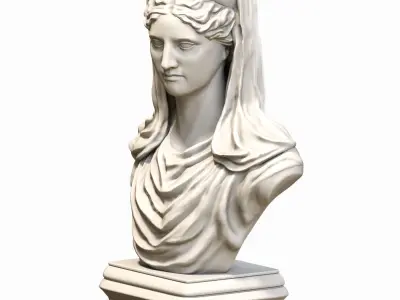 Demetra God 3D model