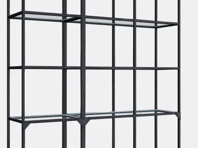 VITTSJO Storage combination Low-poly 3D model