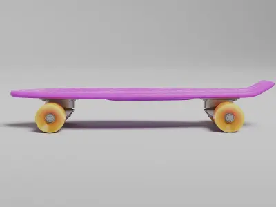 Penny Board Skate Board 3D model