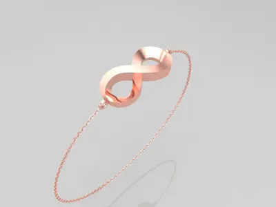 Bracelet B1 The luxury female bracelet 3D print model