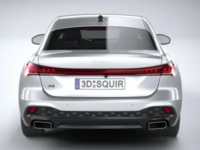 Audi A5 Sedan regular 2025 3D model