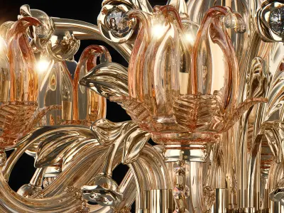 MD 3255-8 Osgona Chandelier 3D model