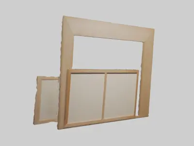Personal Artwork Frames Low-poly 3D model