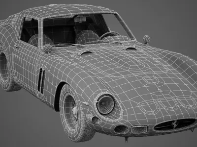 Ferrari 250 GTO - 3527GT - Complete 3D model