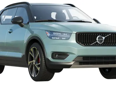 Volvo XC40 - XC40 recharge 2020 3D model