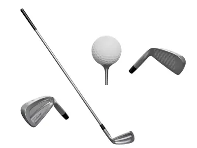 golf club 3D model