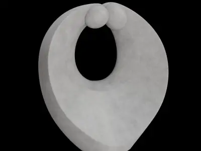 Love Sculpture Home Decoration Valentines Day Gift Couple Art 3D print model