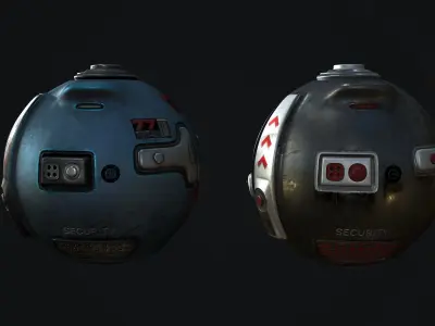 Sci-Fi Drone 3D model