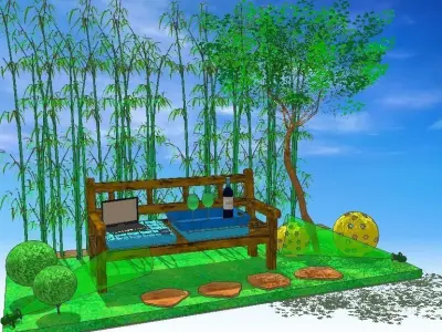 SINPLE BANK Free 3D model