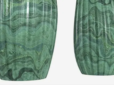 Ceramic Vases 3-set 02 3D model