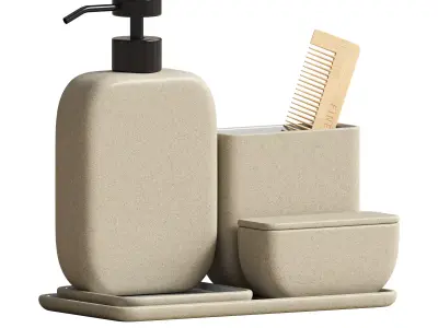 Bathroom Set 01 3D model