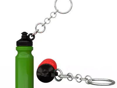 Sport Bottle Keychain 3D print model