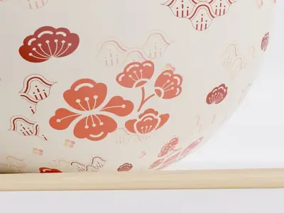 Chinese Bowl with Chopsticks 3D model